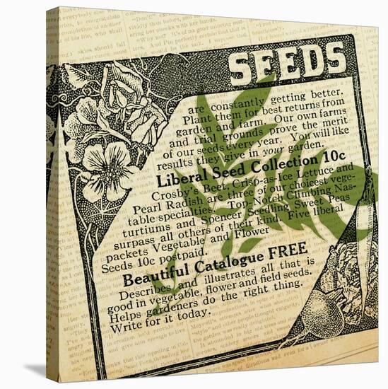 Farm - Seed 5-The Saturday Evening Post-Stretched Canvas