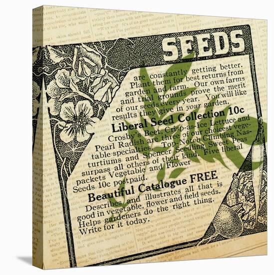 Farm - Seed 5-The Saturday Evening Post-Stretched Canvas