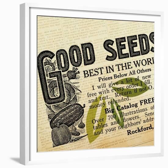 Farm - Seed 6-The Saturday Evening Post-Framed Giclee Print