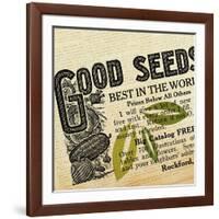 Farm - Seed 6-The Saturday Evening Post-Framed Giclee Print