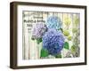 Farm Seed Hydrangeas-Art Licensing Studio-Framed Giclee Print