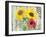 Farm Seed Sunflowers-Art Licensing Studio-Framed Giclee Print