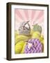 Farm Sheep Yarn-Margaret Wilson-Framed Giclee Print