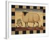 Farm Sheep-Diane Pedersen-Framed Art Print