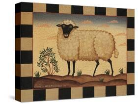 Farm Sheep-Diane Pedersen-Stretched Canvas