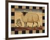 Farm Sheep-Diane Pedersen-Framed Art Print