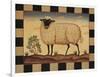 Farm Sheep-Diane Pedersen-Framed Art Print