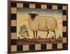 Farm Sheep-Diane Pedersen-Framed Art Print