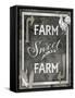 Farm Sign_Farm Sweet Farm 1-LightBoxJournal-Framed Stretched Canvas