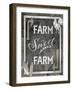Farm Sign_Farm Sweet Farm 1-LightBoxJournal-Framed Giclee Print