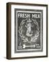 Farm Sign_Fresh Milk 1-LightBoxJournal-Framed Giclee Print