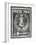 Farm Sign_Fresh Milk 1-LightBoxJournal-Framed Giclee Print