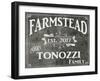 Farm Sign_Personalized Family Sign-LightBoxJournal-Framed Giclee Print