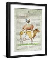 Farm Stand B-null-Framed Art Print