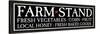 Farm Stand Wooden Sign-ALI Chris-Stretched Canvas