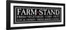 Farm Stand Wooden Sign-ALI Chris-Framed Giclee Print