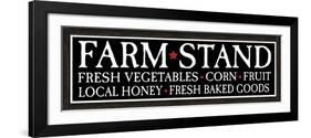 Farm Stand Wooden Sign-ALI Chris-Framed Giclee Print