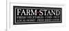 Farm Stand Wooden Sign-ALI Chris-Framed Giclee Print