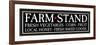 Farm Stand Wooden Sign-ALI Chris-Framed Giclee Print