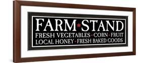 Farm Stand Wooden Sign-ALI Chris-Framed Giclee Print