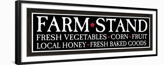 Farm Stand Wooden Sign-ALI Chris-Framed Giclee Print