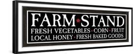 Farm Stand Wooden Sign-ALI Chris-Framed Giclee Print