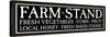 Farm Stand Wooden Sign-ALI Chris-Stretched Canvas