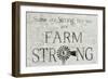 Farm Strong-Denise Brown-Framed Art Print