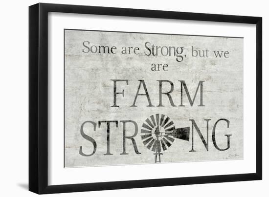 Farm Strong-Denise Brown-Framed Art Print