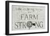 Farm Strong-Denise Brown-Framed Art Print