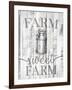 Farm Sweet Farm-Kimberly Allen-Framed Art Print