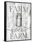 Farm Sweet Farm-Kimberly Allen-Framed Stretched Canvas