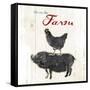 Farm To Chicken Pig-OnRei-Framed Stretched Canvas