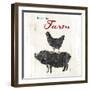 Farm To Chicken Pig-OnRei-Framed Art Print