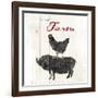 Farm To Chicken Pig-OnRei-Framed Art Print