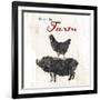 Farm To Chicken Pig-OnRei-Framed Art Print