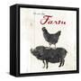 Farm To Chicken Pig-OnRei-Framed Stretched Canvas