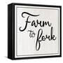 Farm to Fork-Lauren Gibbons-Framed Stretched Canvas