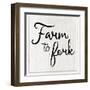 Farm to Fork-Lauren Gibbons-Framed Art Print