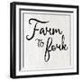 Farm to Fork-Lauren Gibbons-Framed Art Print