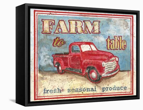 Farm to Table I-Catherine Jones-Framed Stretched Canvas