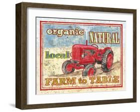 Farm to Table II-Catherine Jones-Framed Art Print