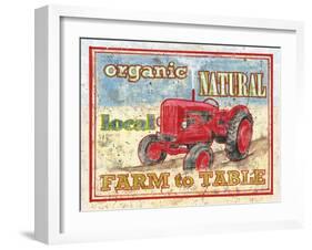 Farm to Table II-Catherine Jones-Framed Art Print