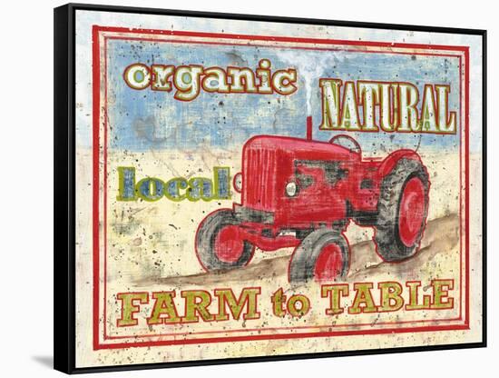 Farm to Table II-Catherine Jones-Framed Stretched Canvas