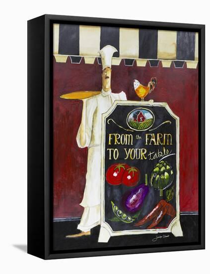 Farm to Table-Jennifer Garant-Framed Stretched Canvas