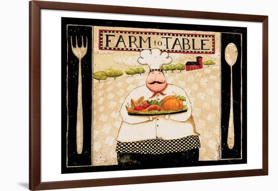 Farm To Table-Dan Dipaolo-Framed Art Print