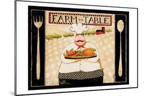 Farm To Table-Dan Dipaolo-Mounted Premium Giclee Print