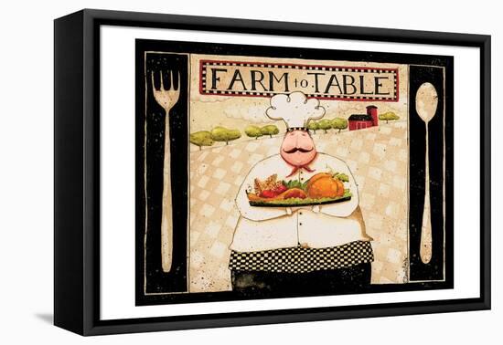 Farm To Table-Dan Dipaolo-Framed Stretched Canvas