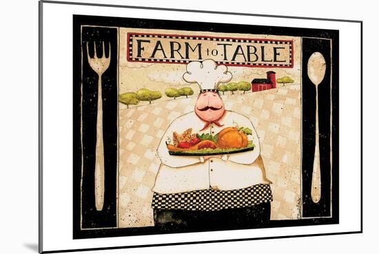 Farm To Table-Dan Dipaolo-Mounted Art Print