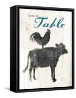 Farm To Table-OnRei-Framed Stretched Canvas
